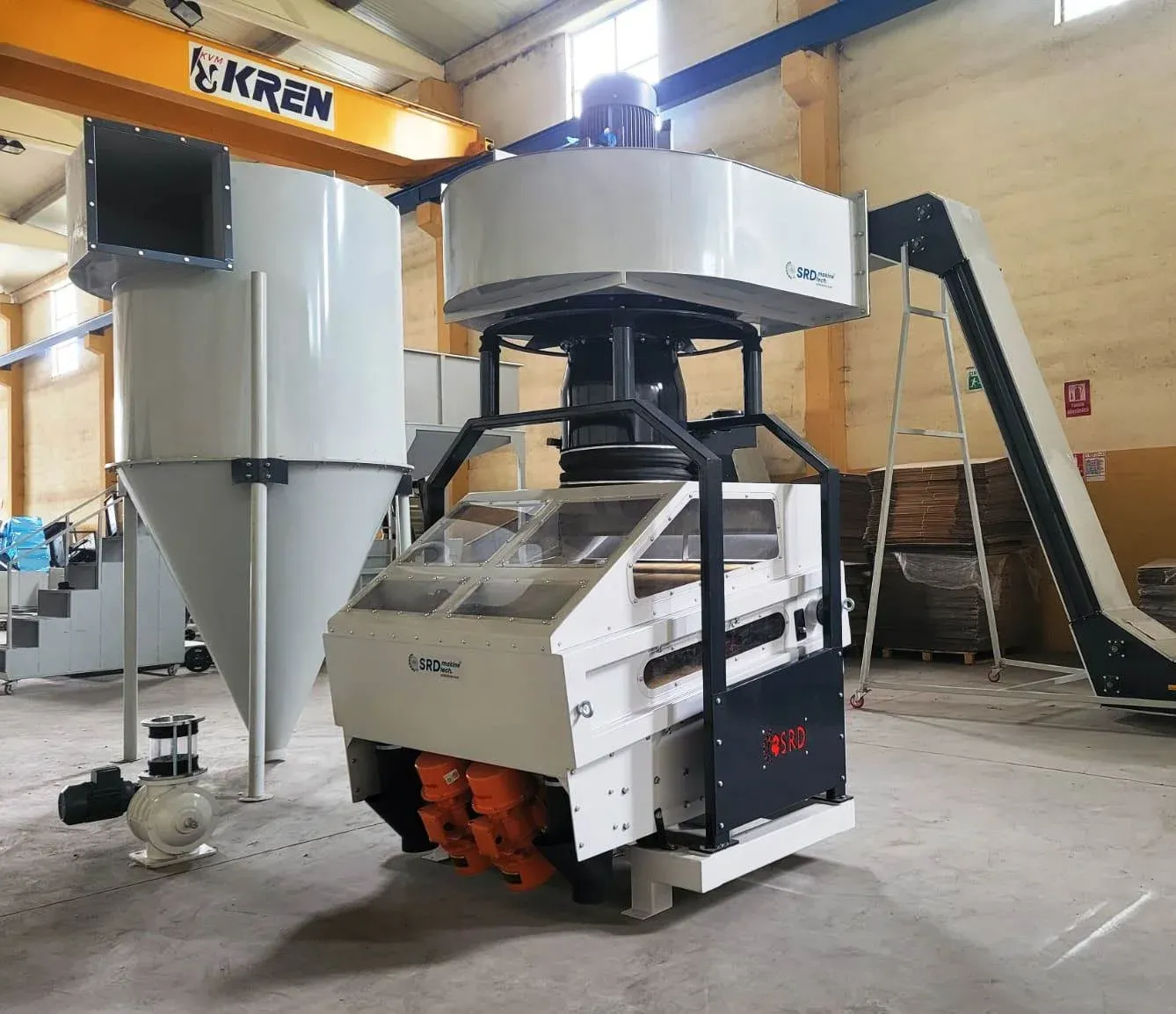 Taş Ayırıcı Yüksek Kapasiteli 15-20 T/S